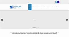 Desktop Screenshot of platinumpress.com